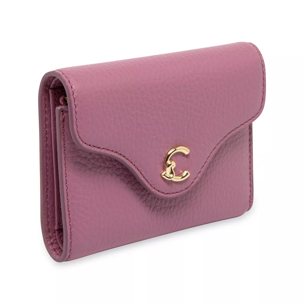 Coccinelle Geldbörse METALLIC SOFT pink damen
