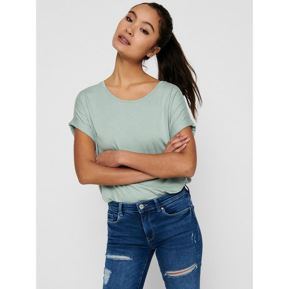 ONLY T-Shirt Rundhals Kurzarm Loose Fit  