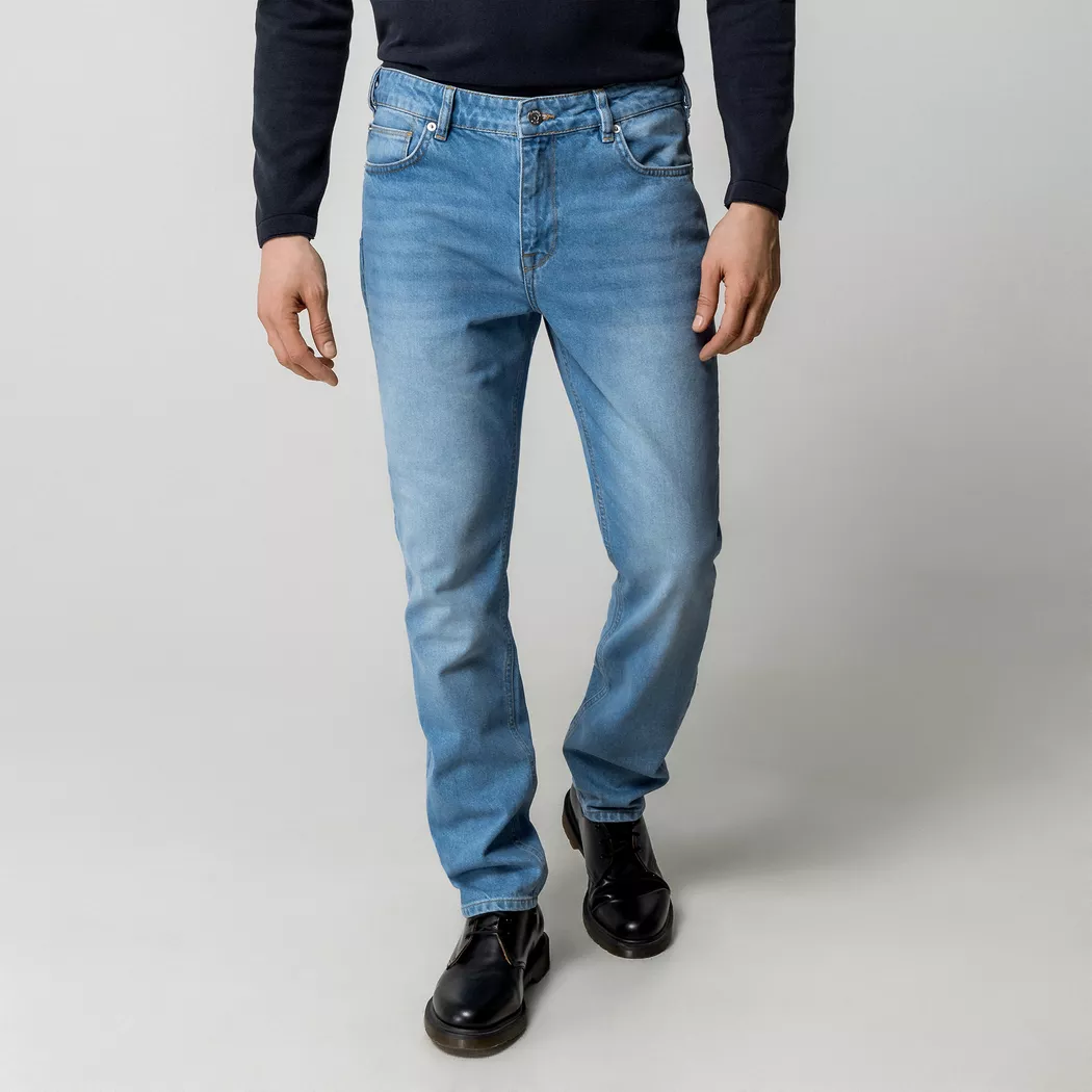 Manor Man - Jeans, für Herren, Himmelblau, Größe W34/L32