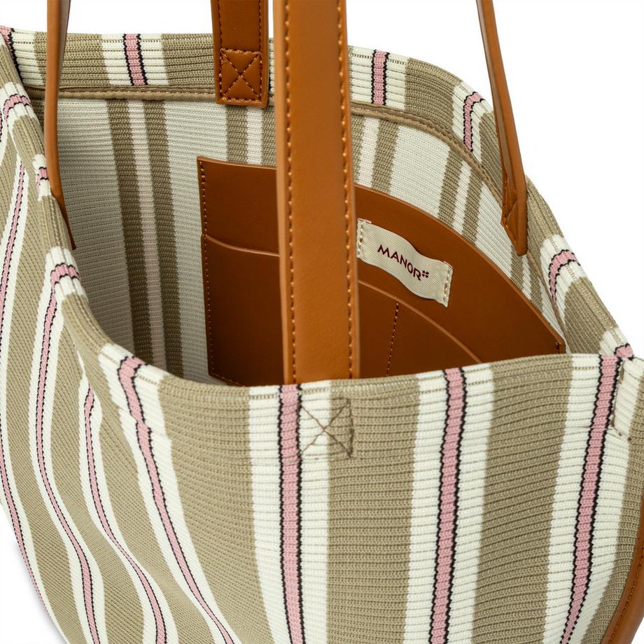 Manor Man Sac à main rayé  