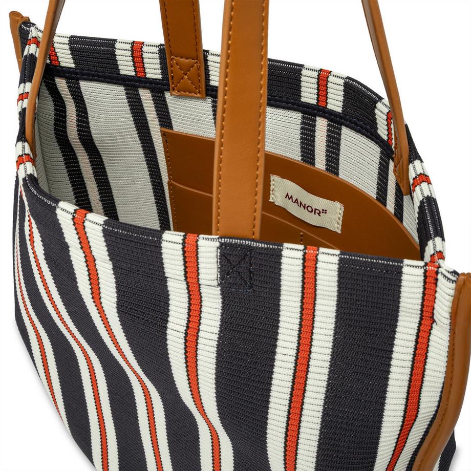 Manor Man Sac à main rayé  