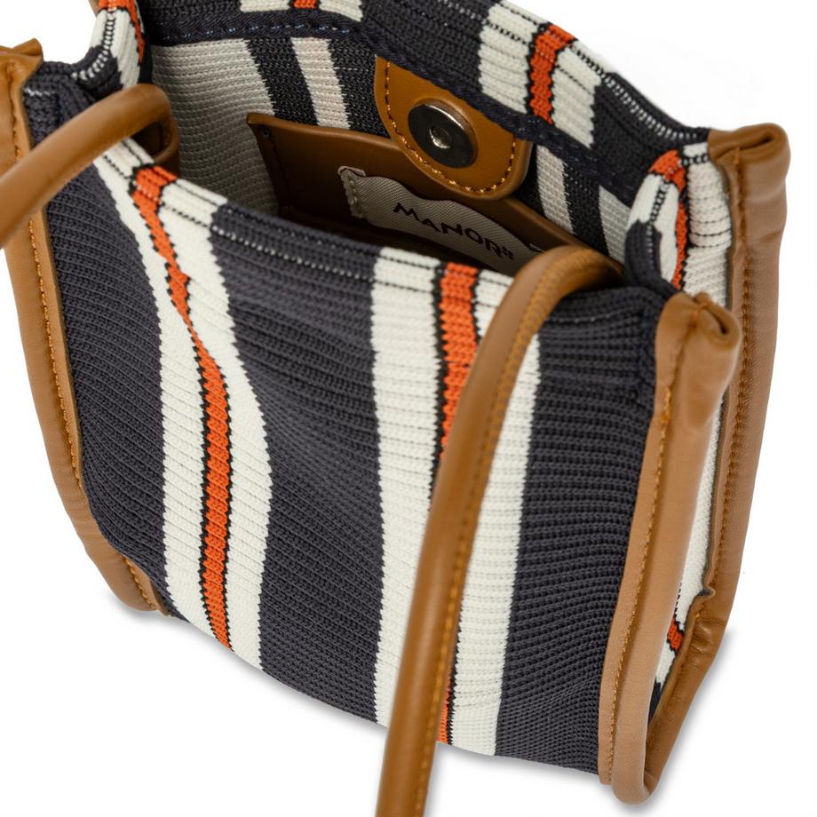 Manor Man Sac bandoulière rayé  