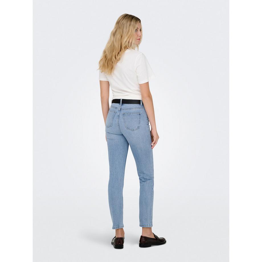 ONLY High Waist Regular Fit Jeans Light Wash  