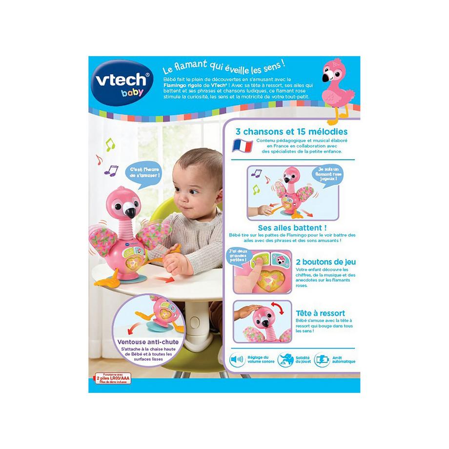 vtech  Flamingo rigolo - français 