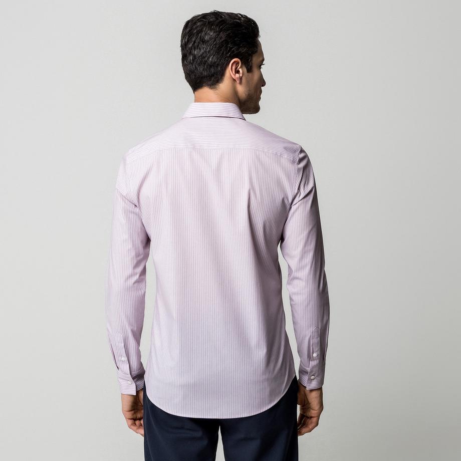 CALVIN KLEIN Hemden Herren Gestreiftes Langarmhemd Regular Fit  