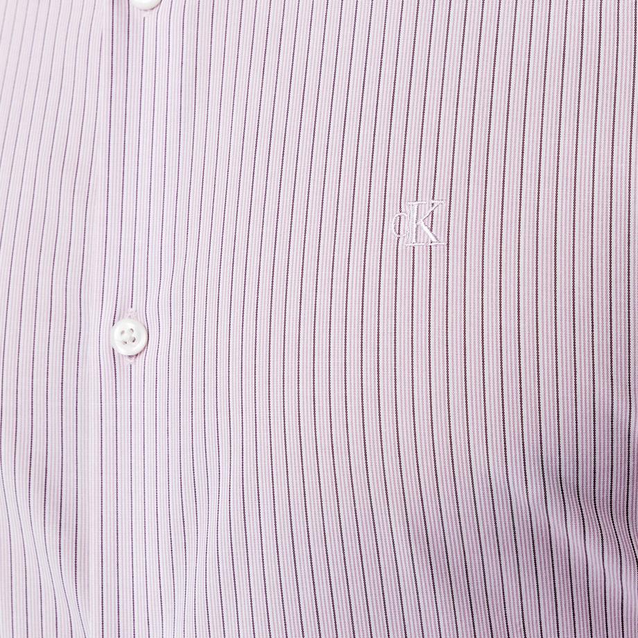 CALVIN KLEIN Hemden Herren Gestreiftes Langarmhemd Regular Fit  