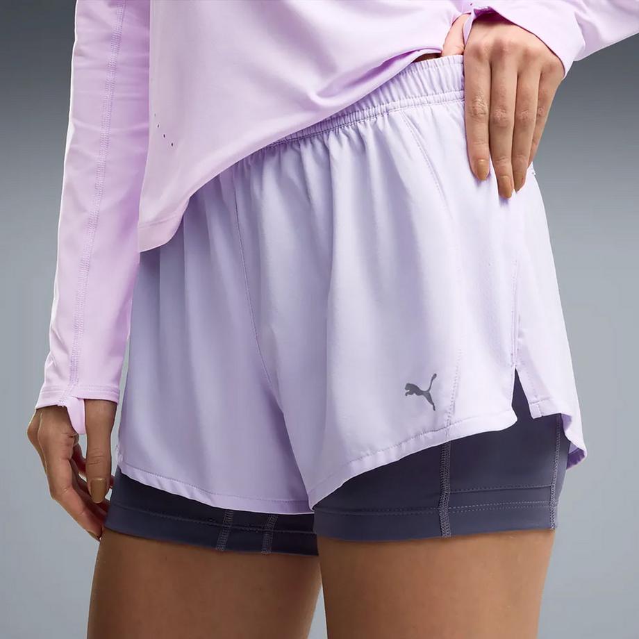 PUMA W RUN VELOCITY 2IN1 3" SHORT Pantaloncini 