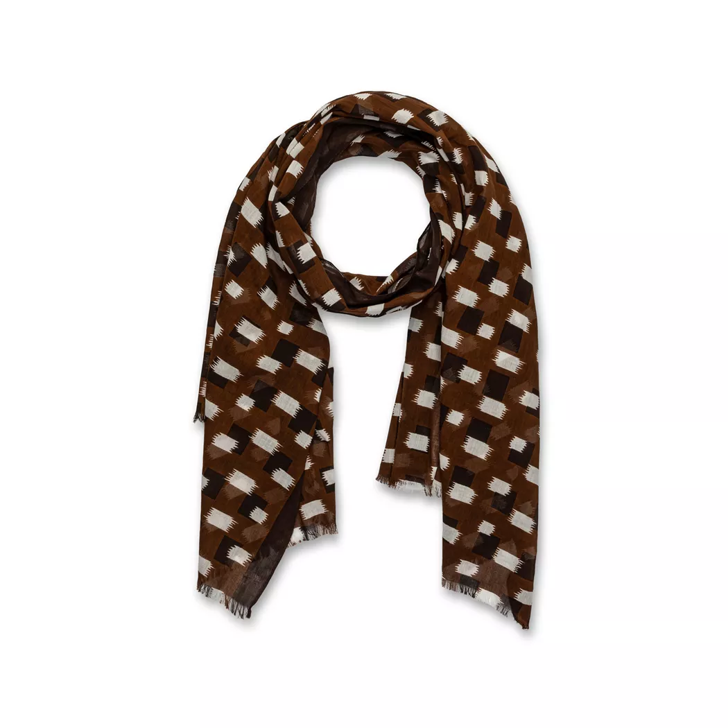 Manor Man Scarf Brown One Size