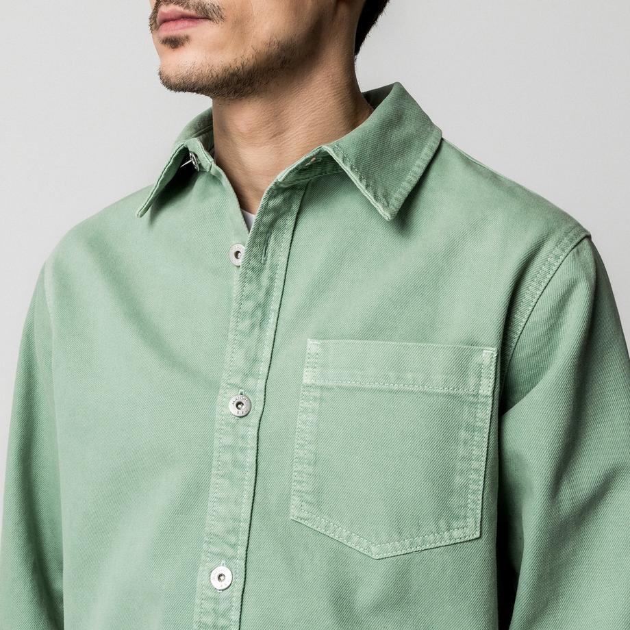 Manor Man Langarm Regular Fit Hemd mit Brusttasche  