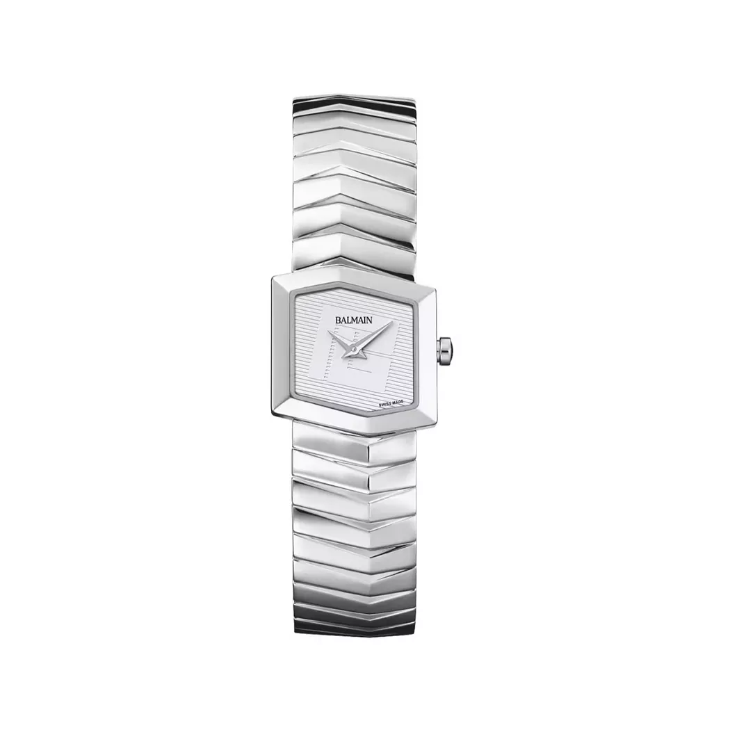 Balmain - Analoguhr, Taffetas, 32mm, Silber 2