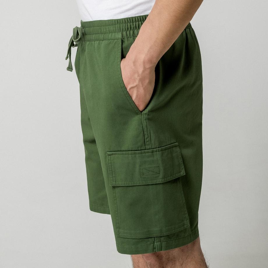 Manor Man Short Cargo avec Cordon de Serrage  