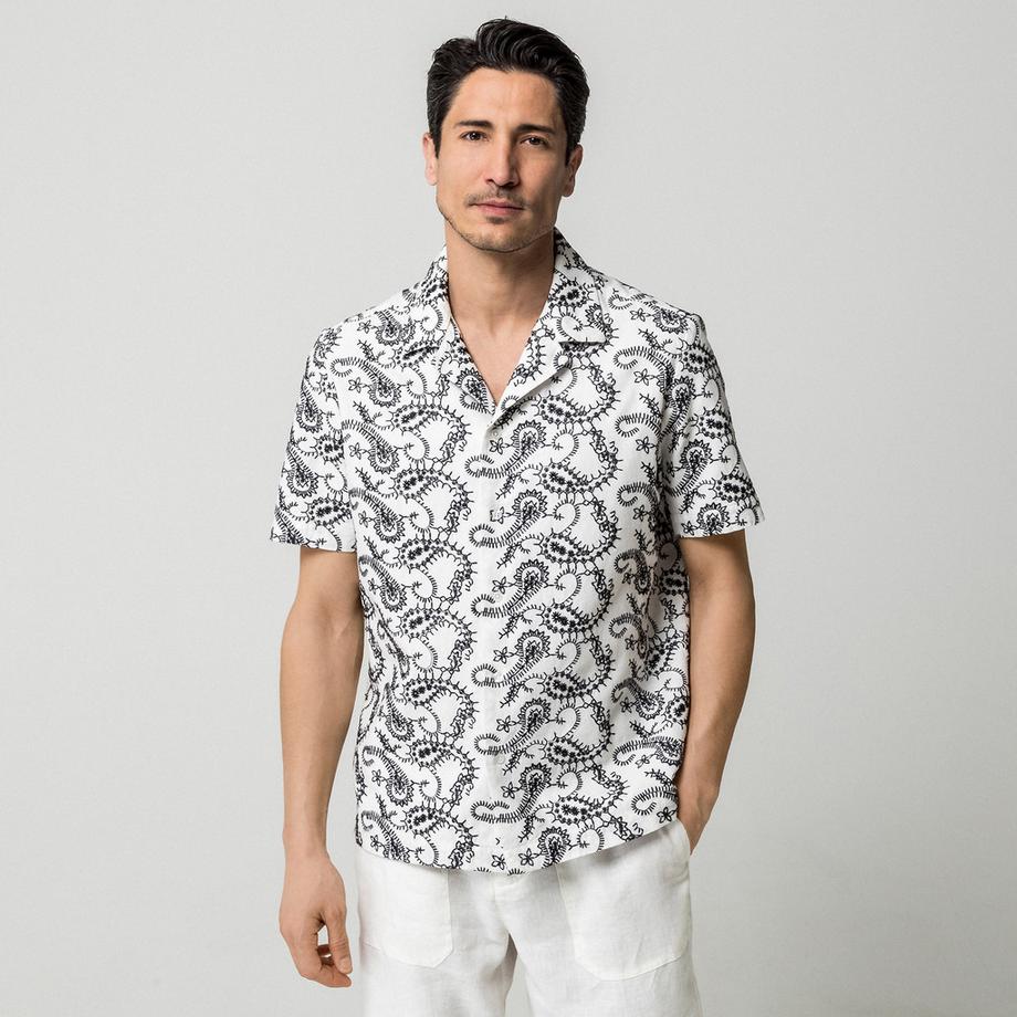 Chemise, manches courtes