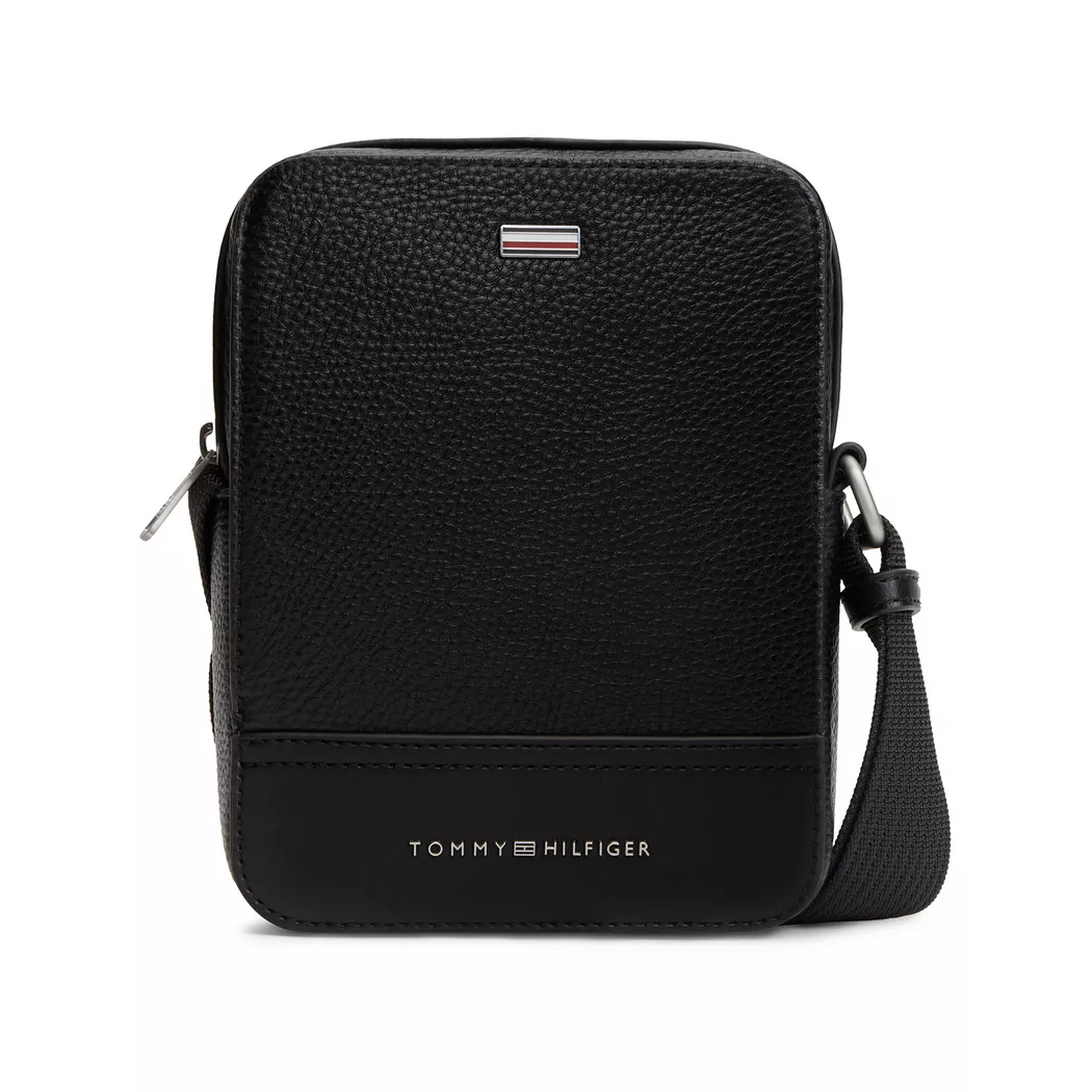 Tommy Hilfiger Umhängetasche Th Central Mini Reporter AM0AM14433 Schwarz