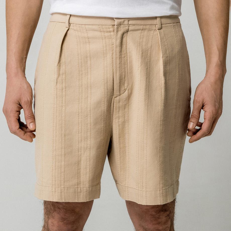 Manor Man Short Plissettati  