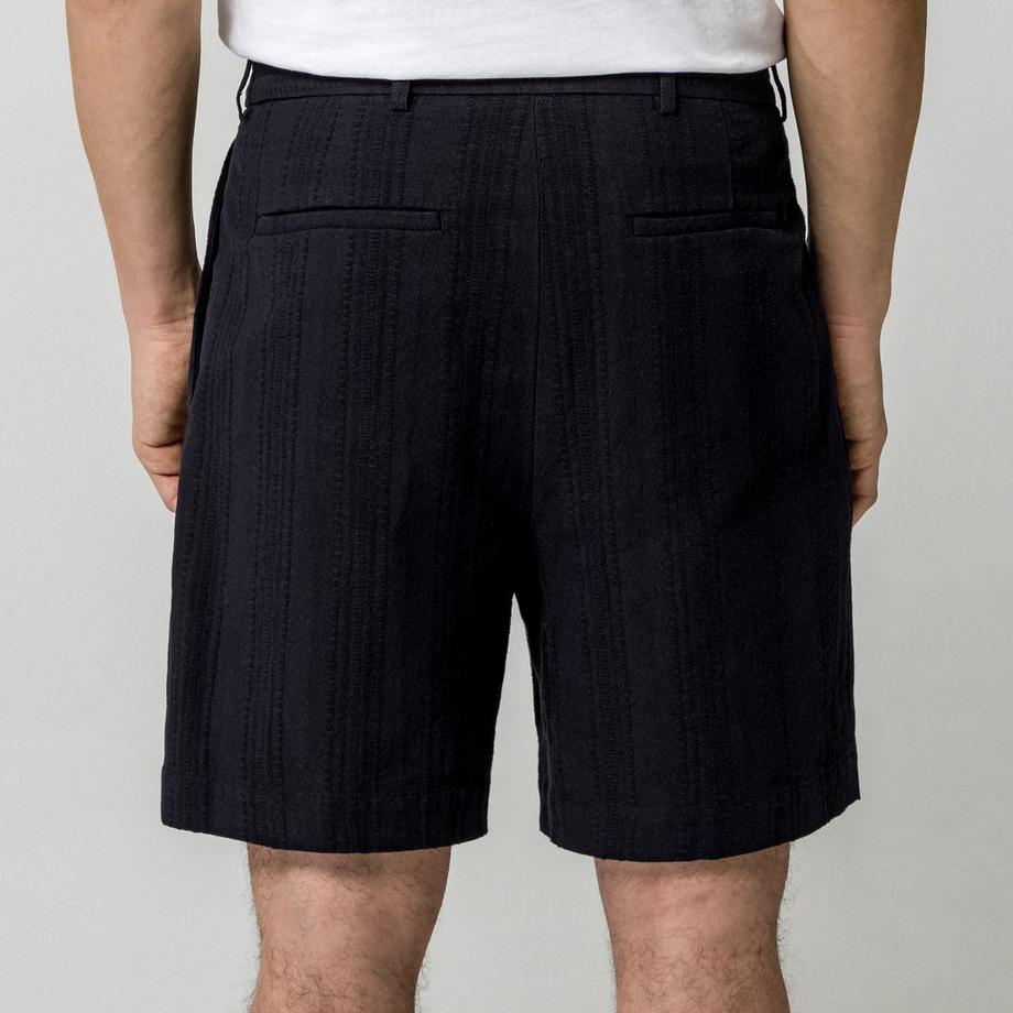 Manor Man Short Plissettati  