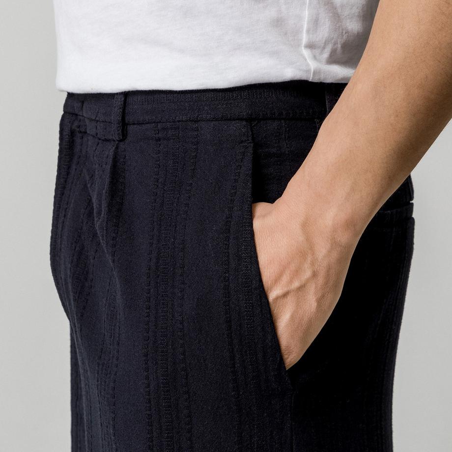 Manor Man Short Plissettati  