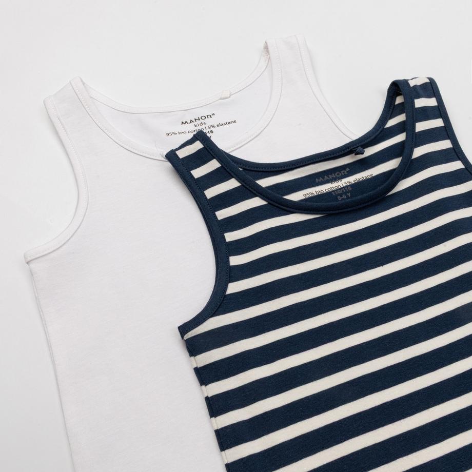 Manor Kids  Canottiera, 2-pack 