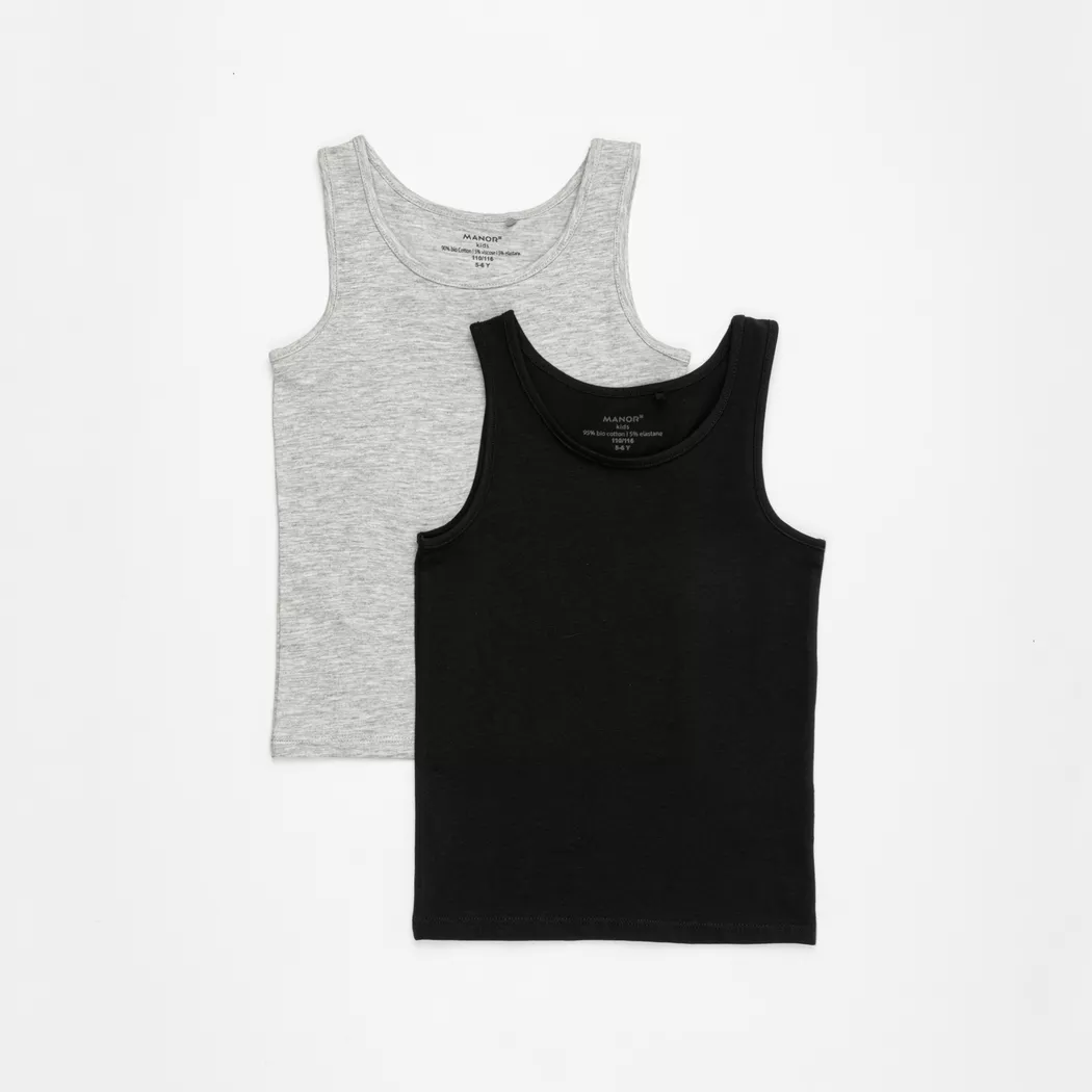 Manor Kids Tank Top Black 98-104