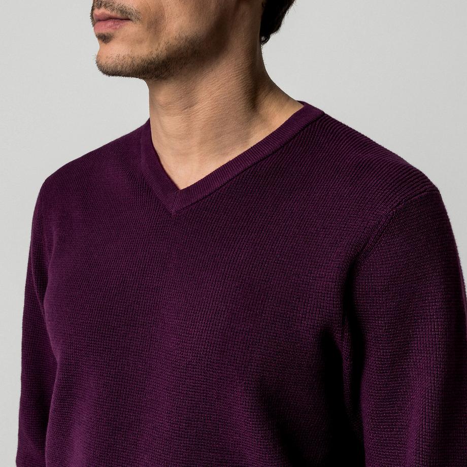 Manor Man V-Ausschnitt Pullover  