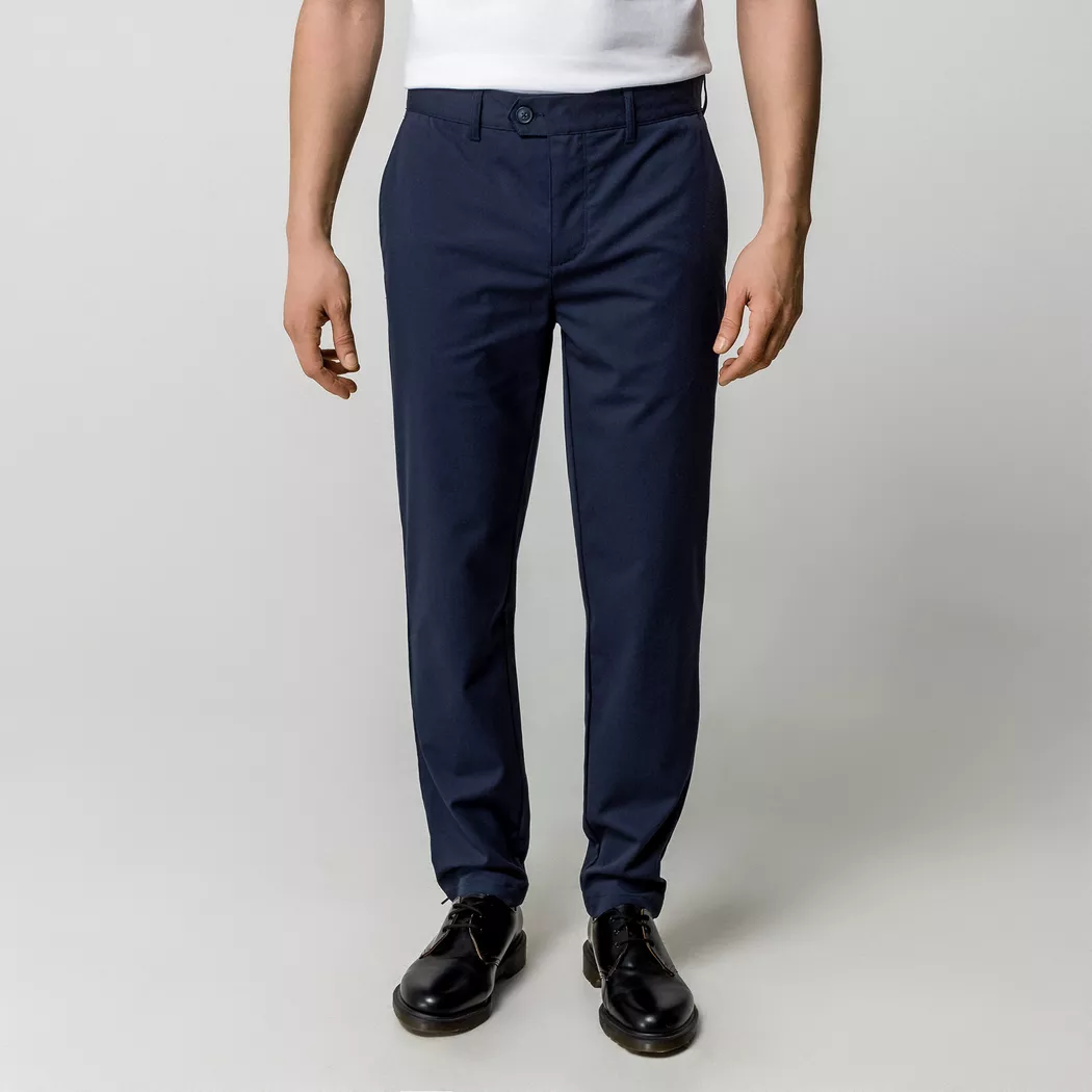 Manor Man - Chinohose, Slim Fit, für Herren, Marine, Größe W38/L32