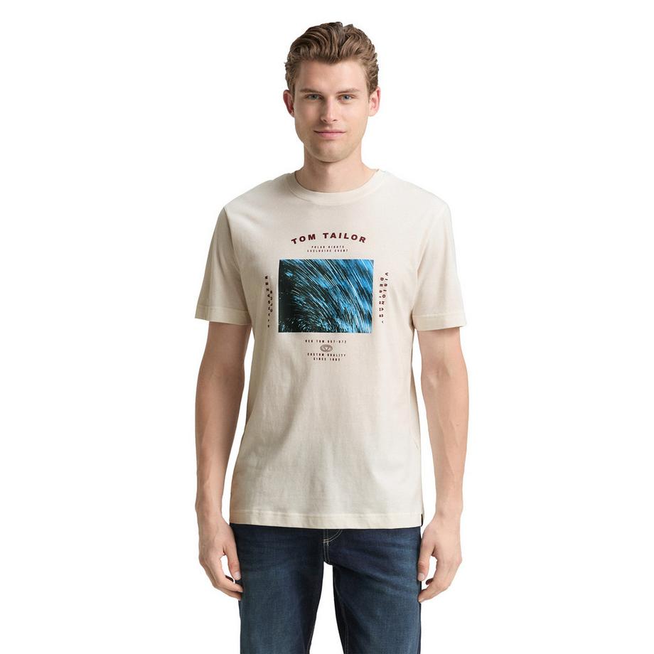 TOM TAILOR Grafisches Print T-Shirt  
