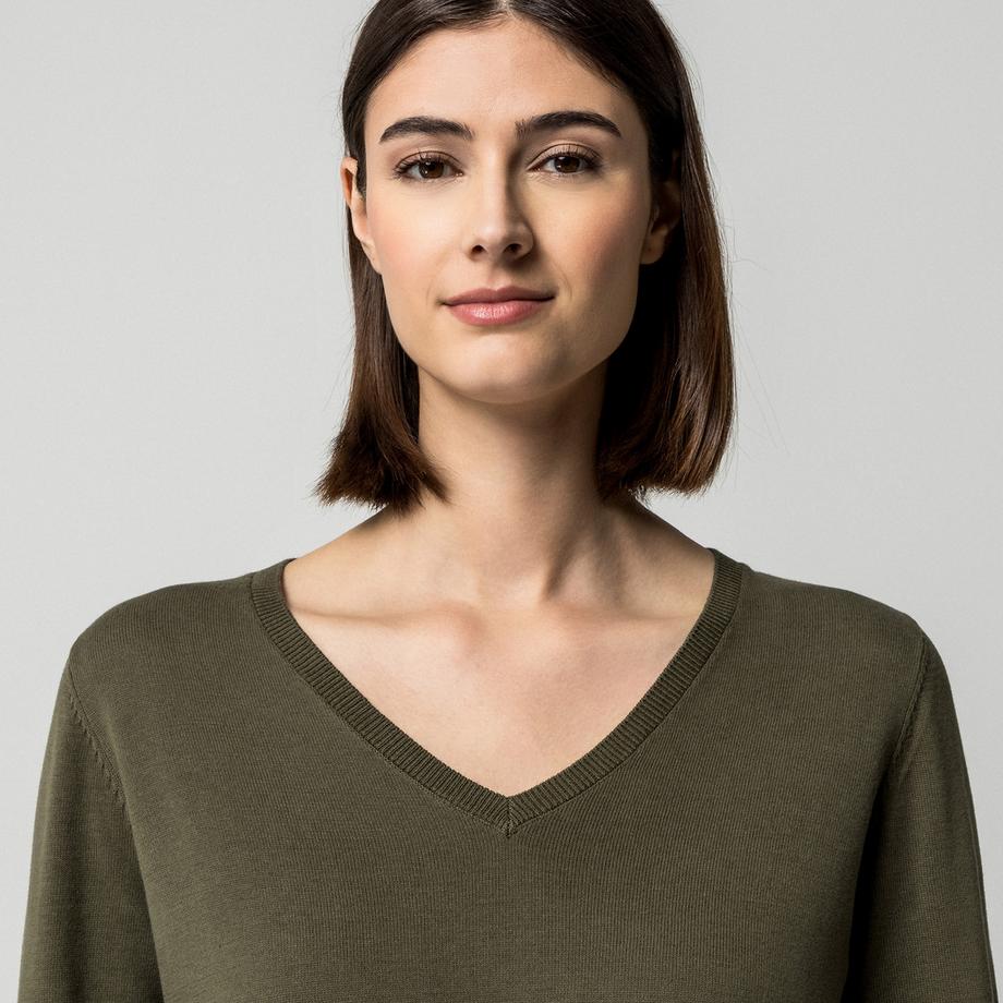 Manor Woman Pull Col V  
