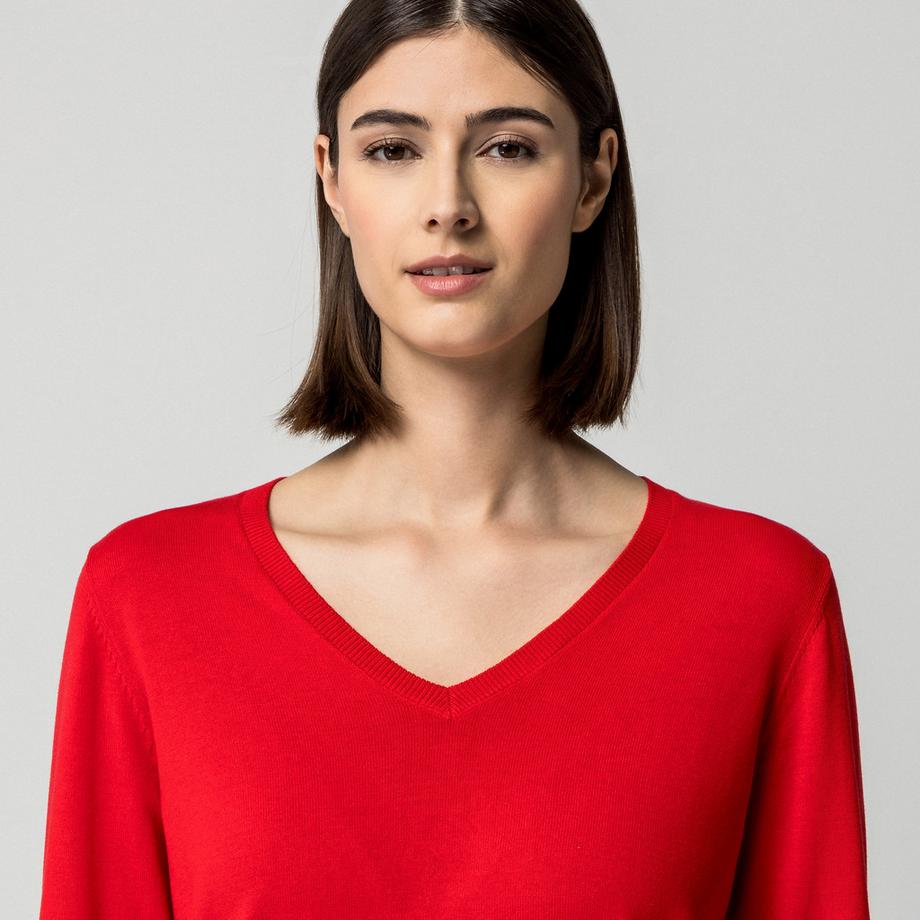 Manor Woman Maglione Scollo a V  