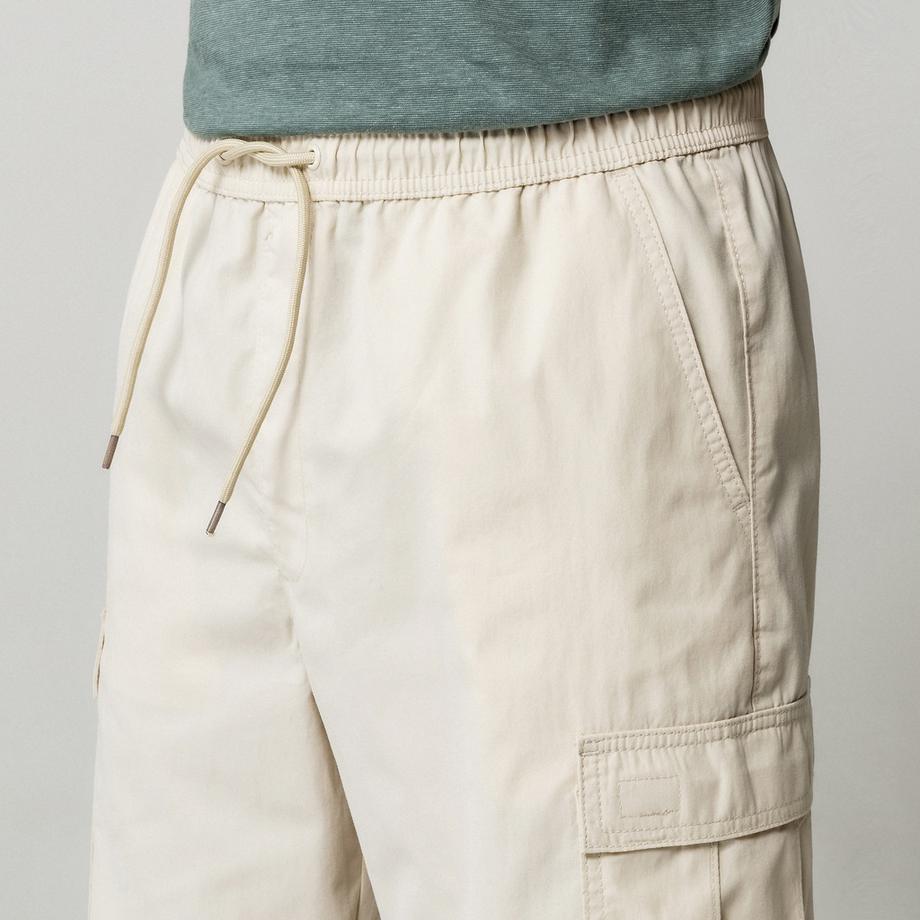 Manor Man Short Cargo avec Cordon de Serrage  