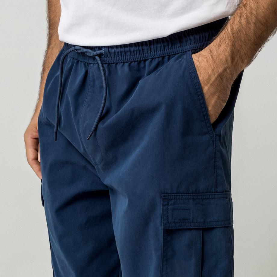 Manor Man Short Cargo avec Cordon de Serrage  