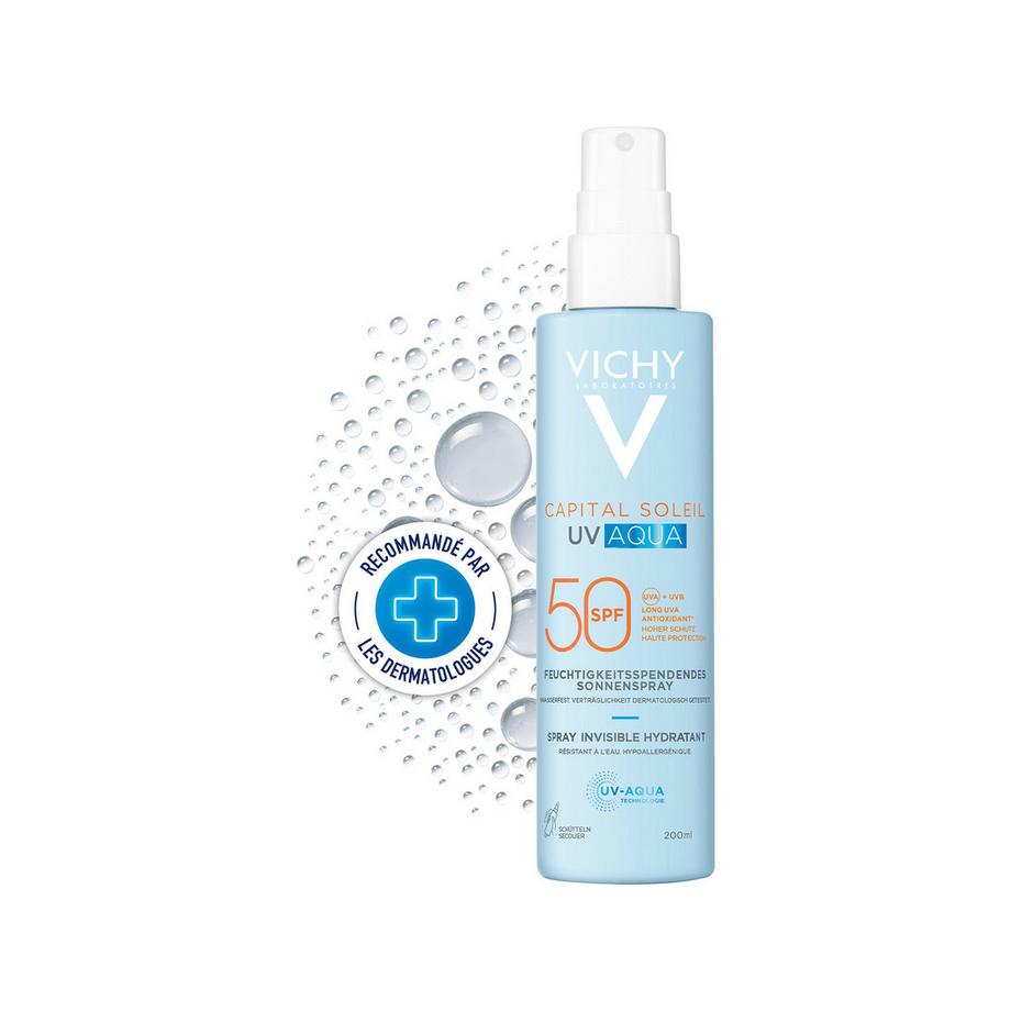 Capital Soleil UV Aqua hydrating invisible Spray SPF50