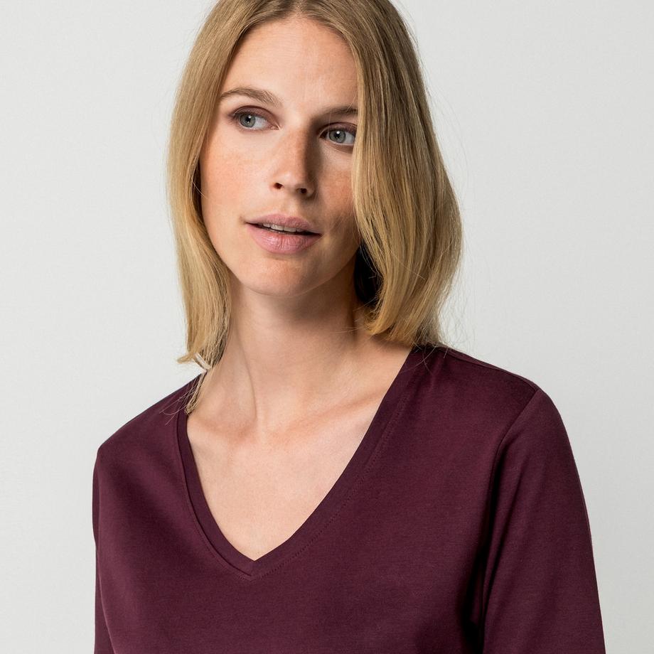 Manor Woman T-shirt scollo a V  