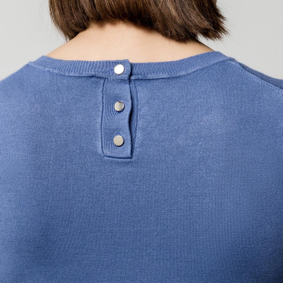 Manor Woman Maglione a Maniche Corte  