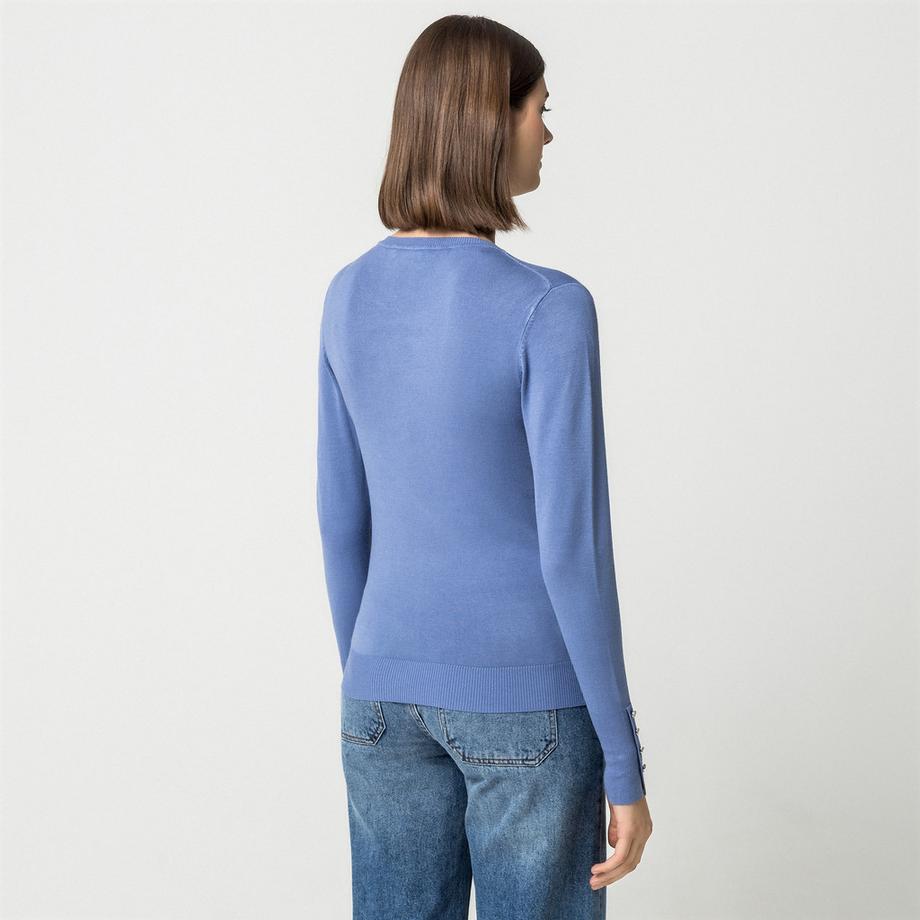 Manor Woman Pullover mit Knopfdetails  