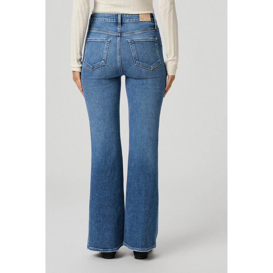 PAIGE Jeans Flared Slim Fit Vita Alta  