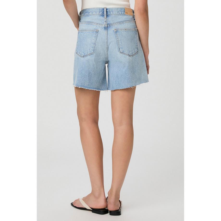 PAIGE Short en jean taille haute  