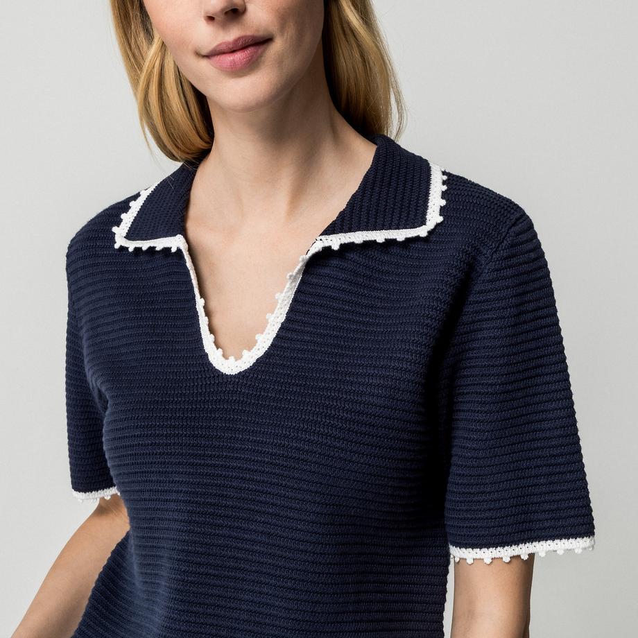 Manor Woman Kurzarm Pullover  
