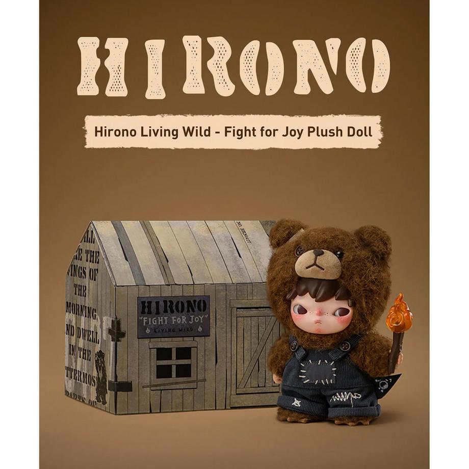 Popmart Beauty  Hirono "Living Wild-Fight for Joy" Figure 