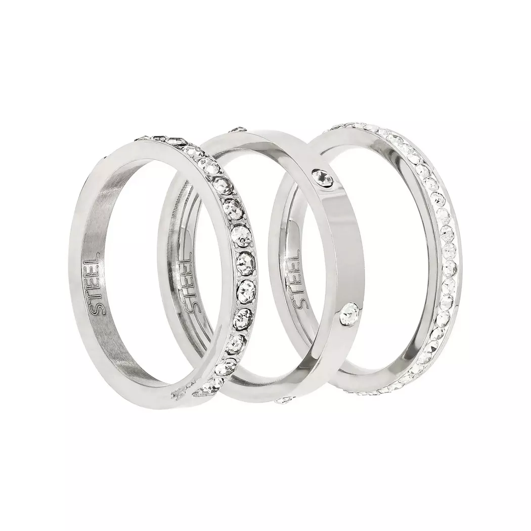 Bijou Brigitte - Ring, Metallgrau