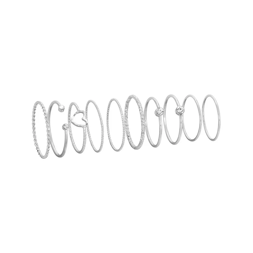 Bijou Brigitte - Ring, Silber 3