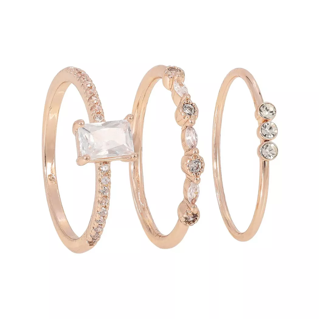 Bijou Brigitte - Ring-Set, Kupfer
