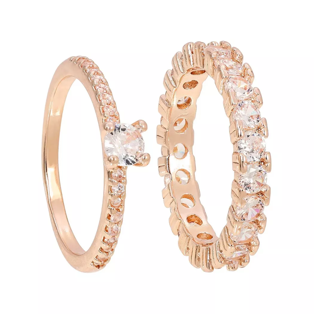 Bijou Brigitte - Ring-Set, Kupfer