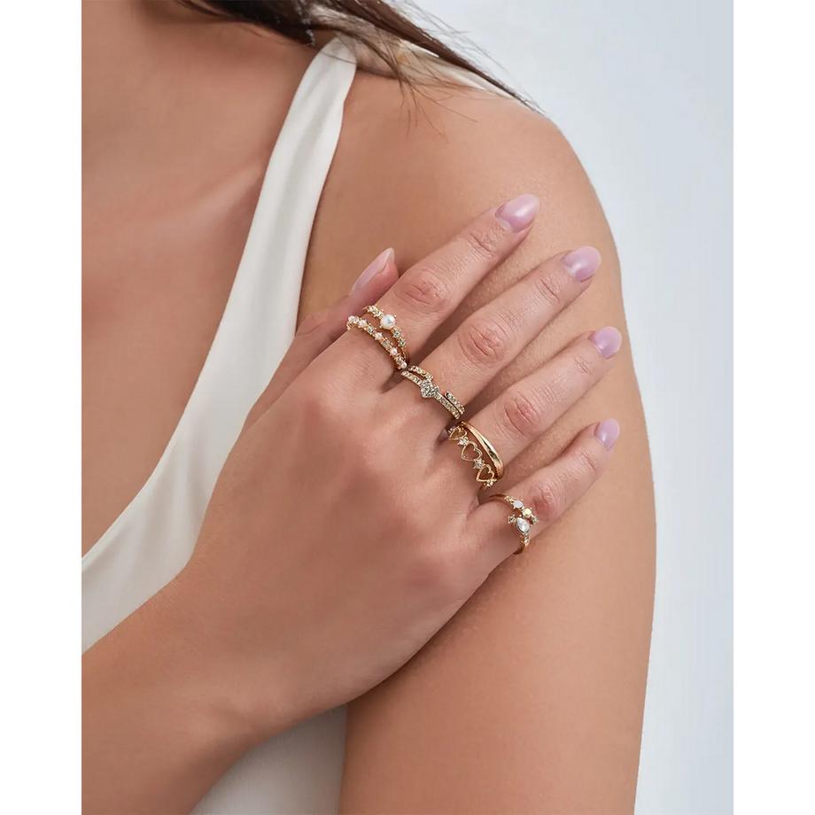 Bijou Brigitte  Ensemble de bagues 