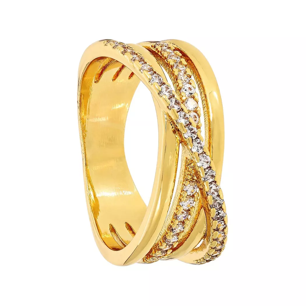 Bijou Brigitte - Ring, Gold 4
