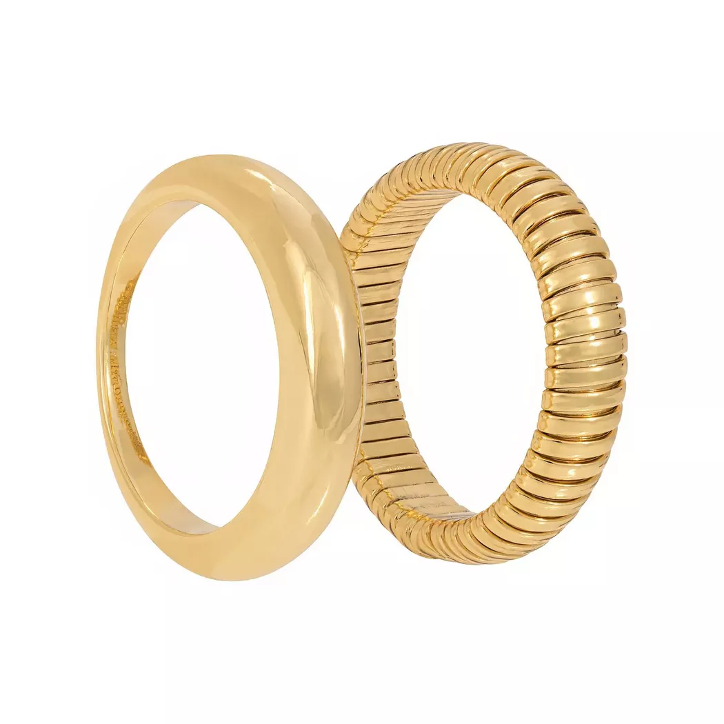 Bijou Brigitte - Ring-Set, Gold
