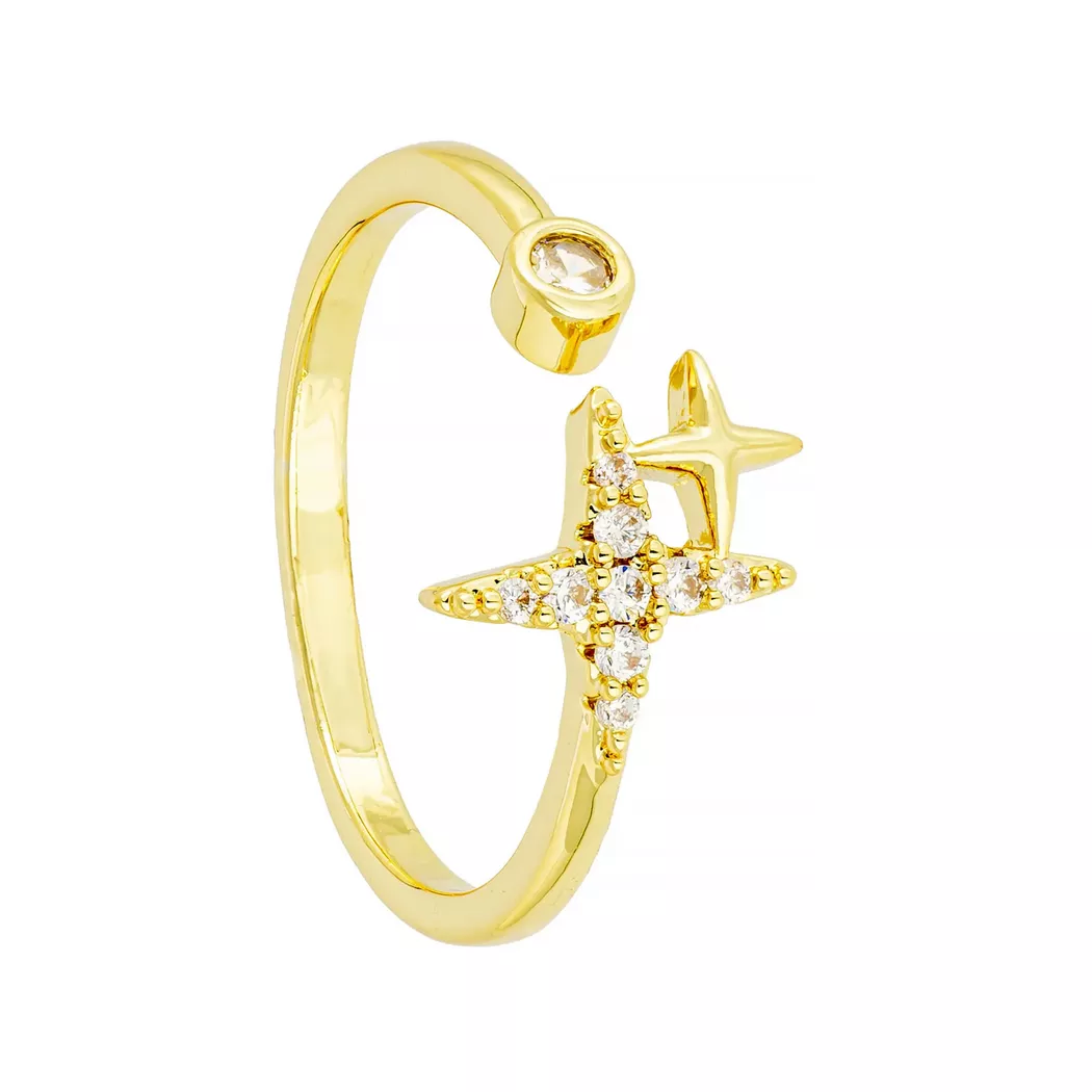 Bijou Brigitte - Ring, Gold 2