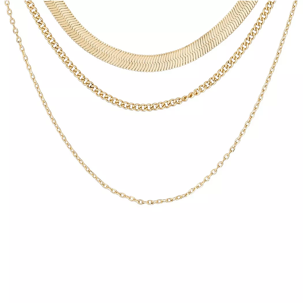 Bijou Brigitte - Halskette, Gold 4