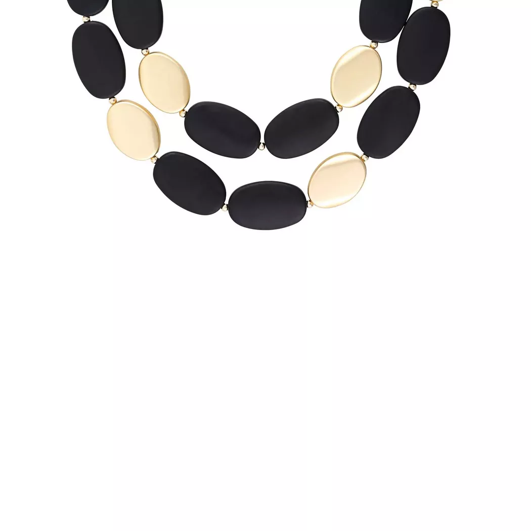 Bijou Brigitte - Halskette, Black 3