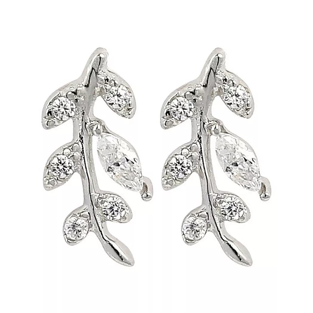 Bijou Brigitte - Ohrringe, Metallgrau 4