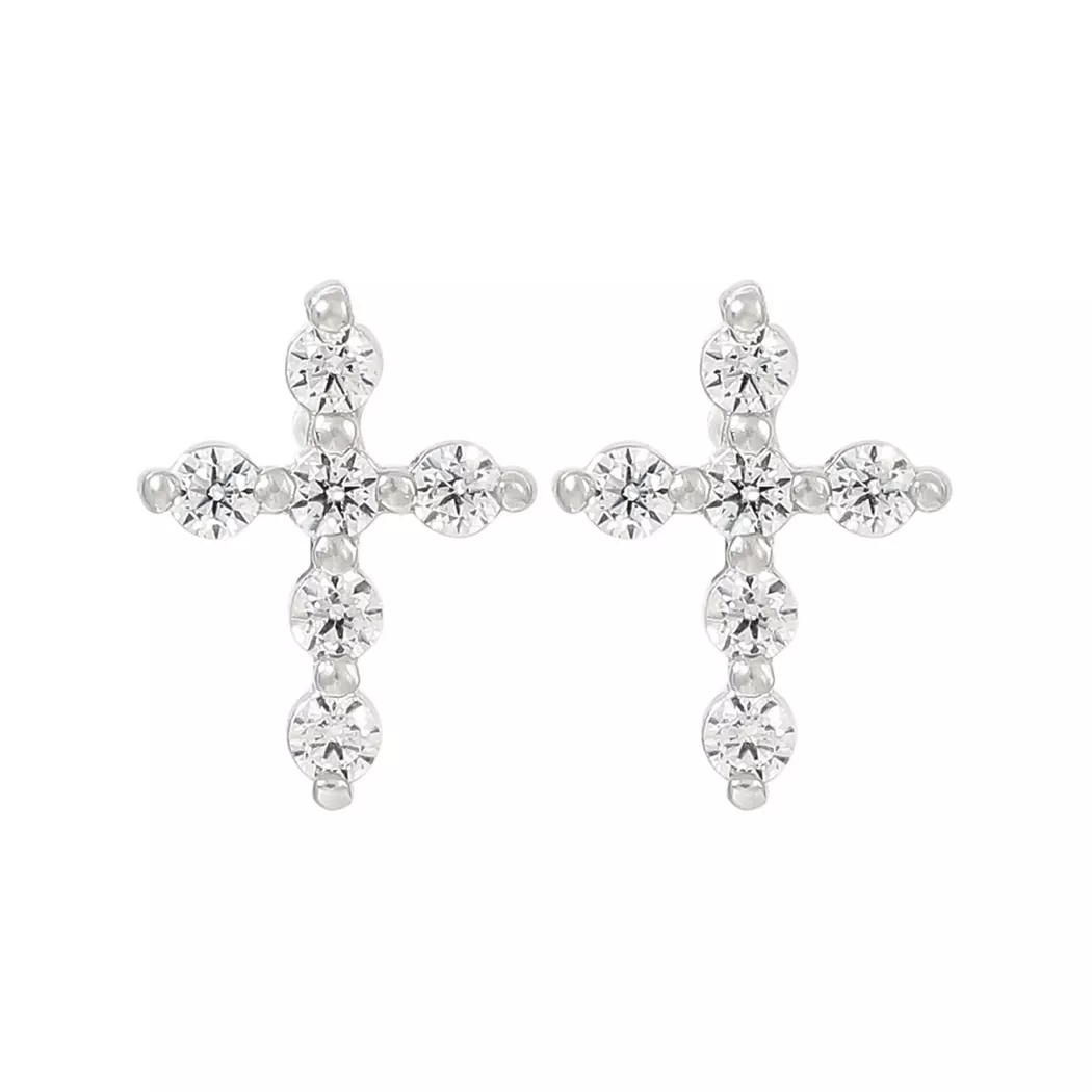 Bijou Brigitte - Ohrringe, Metallgrau 5