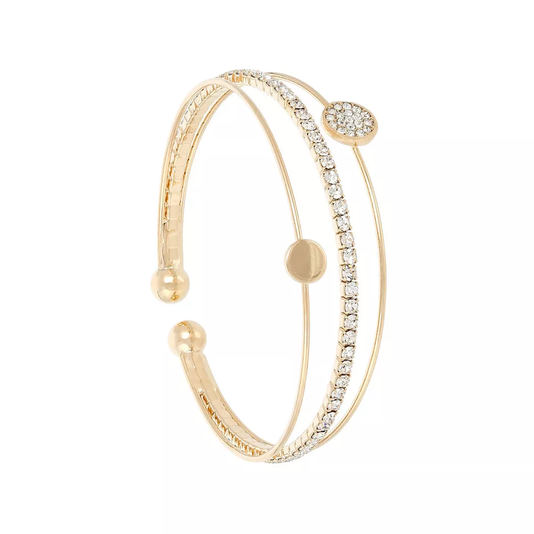 Bijou Brigitte - Armreif, Gold 3